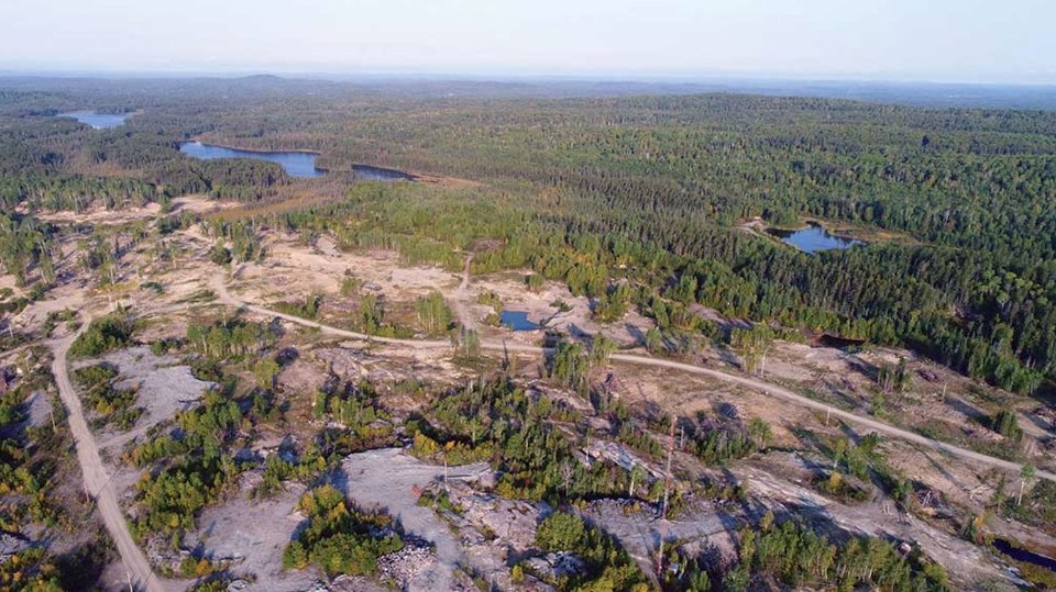 Argonaut Gold Magino Mine aerial photo