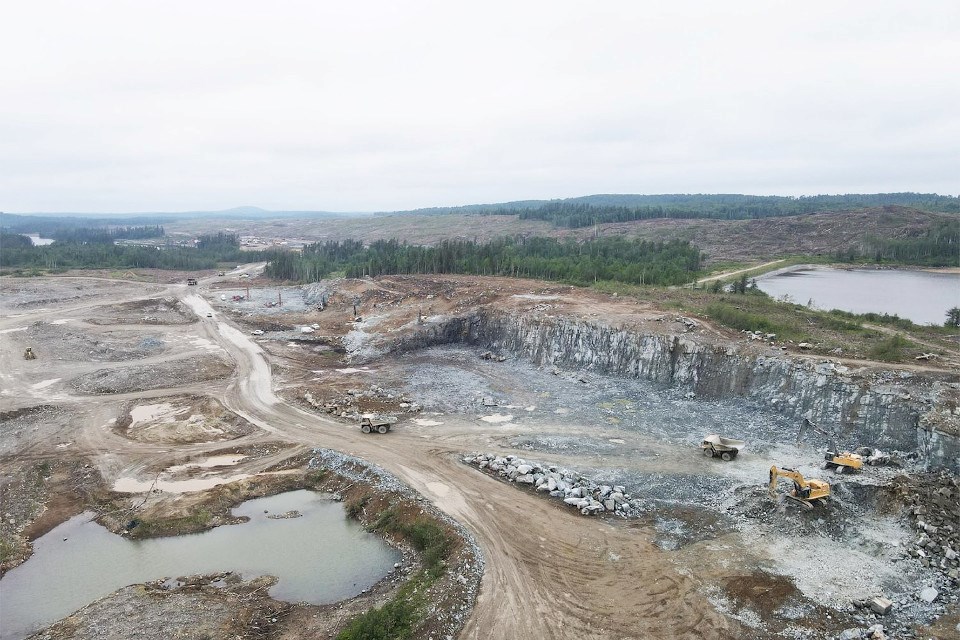 Argonaut Magino Mine pit