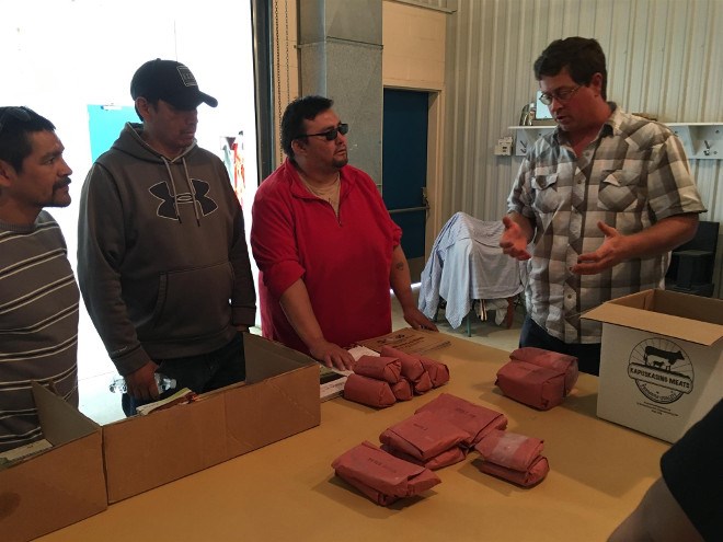 The Kapuskasing Demonstration Farm was the training site for Collège Boréal to show Kashechewan members about the opportunities in agriculture.
