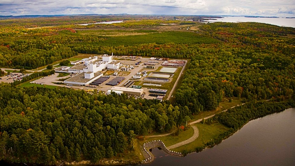 Blind River refinery aerial