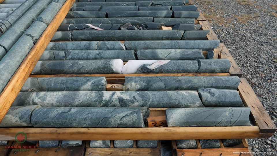 Canada Nickel Company drill core photos 3