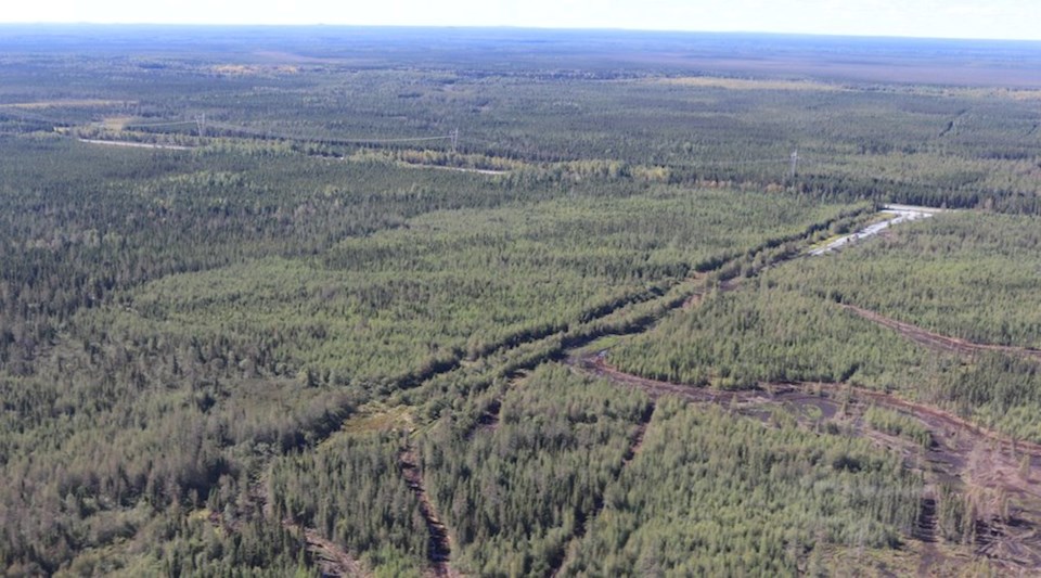 Canada Nickel Crawford Project aerial 1