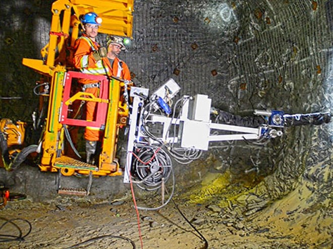 Coleman mine remote loader