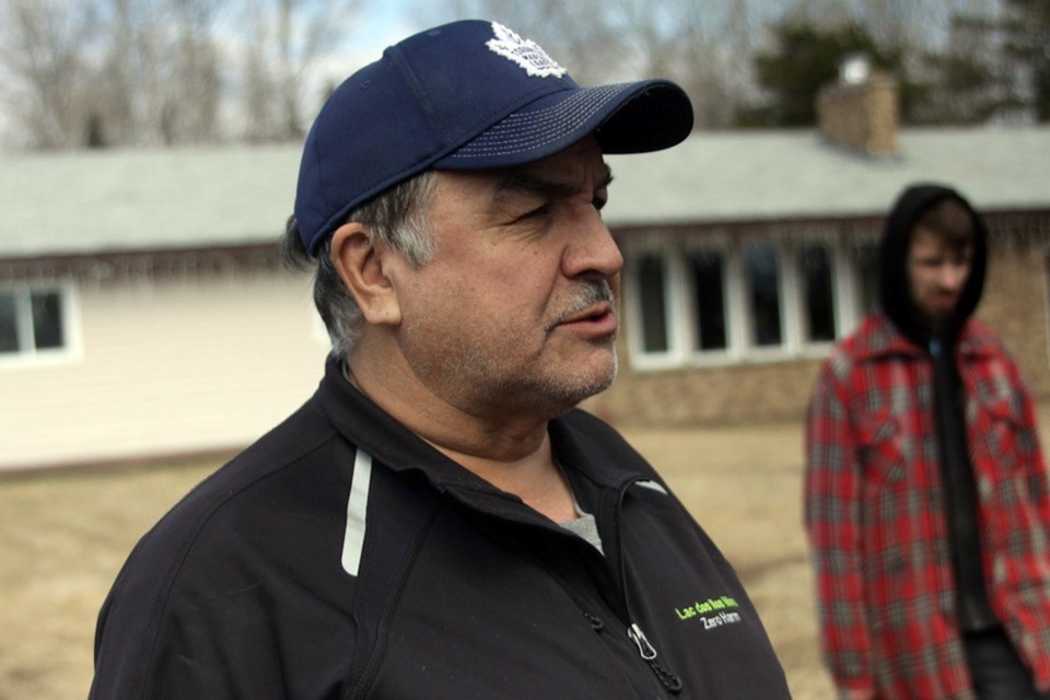 Peter Collins, chief of Fort William First Nation (TBNewswatch photo)