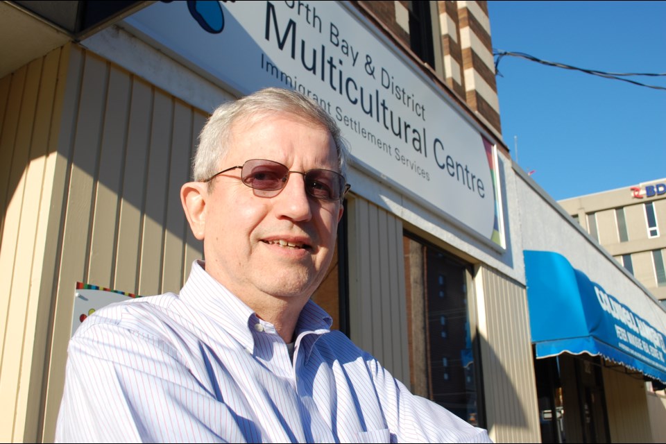 Don Curry, immigration consultant and former exec. director of the North Bay & District Multicultural Centre.