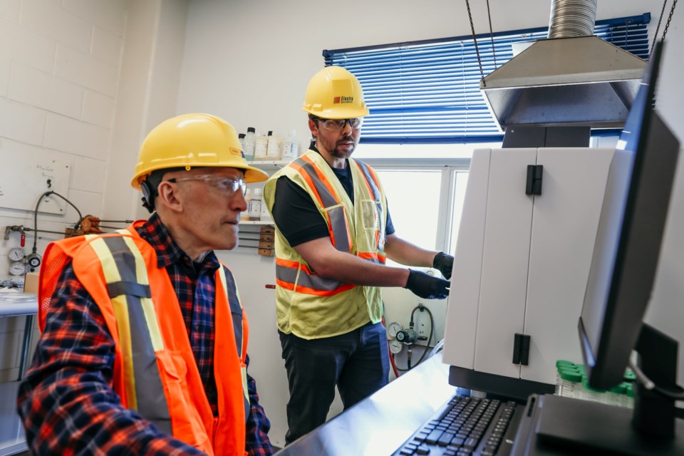 Electra Battery Material analytical lab