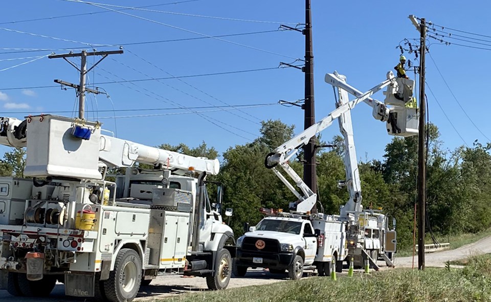 Electrical workers