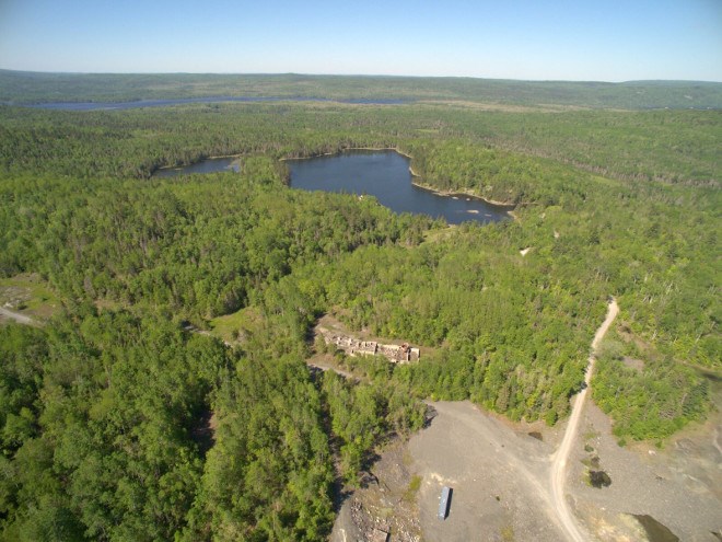 The former Keeley-Frontier mine, south of the town of Cobalt, is the focus of a reinvigorated exploration play in the famed silver mining camp by First Cobalt Corp. 