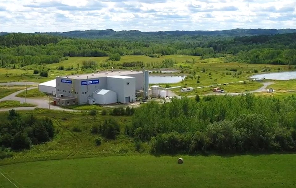 First Cobalt's refinery in Temiskaming (First Cobalt Facebook)