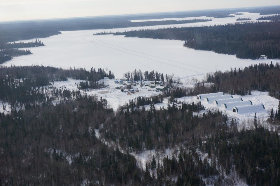 First Mining Gold Springpole Project (aerial photo)