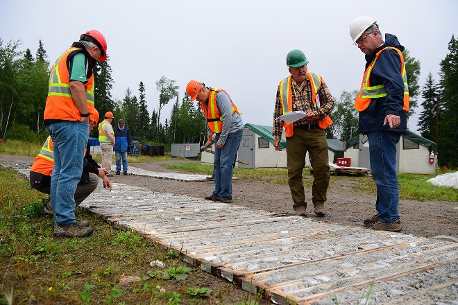 First Mining Finance's Springpole Project, near Red Lake.