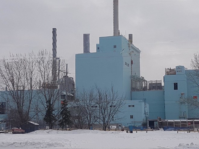 Fort Frances mill (Tannis Drysdale photo)