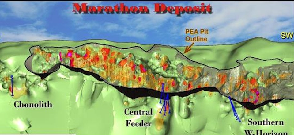 Generation Mining Marathon deposit conceptual