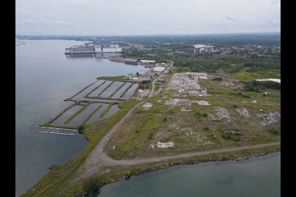 Former Cascades paper plant site in Thunder Bay (Supplied)