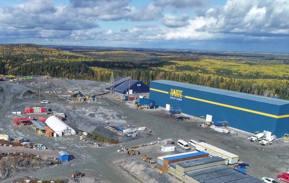 Harte Gold Sugar Zone Mine aerial 3