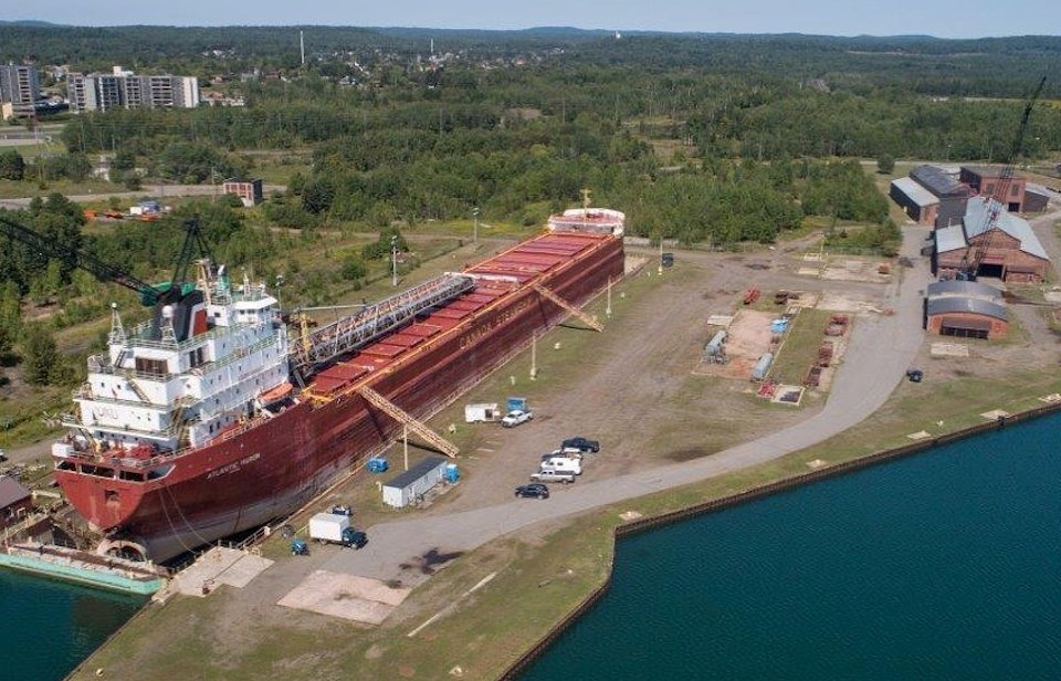 Heddle Marine's Thunder Bay shipyard (Supplied)