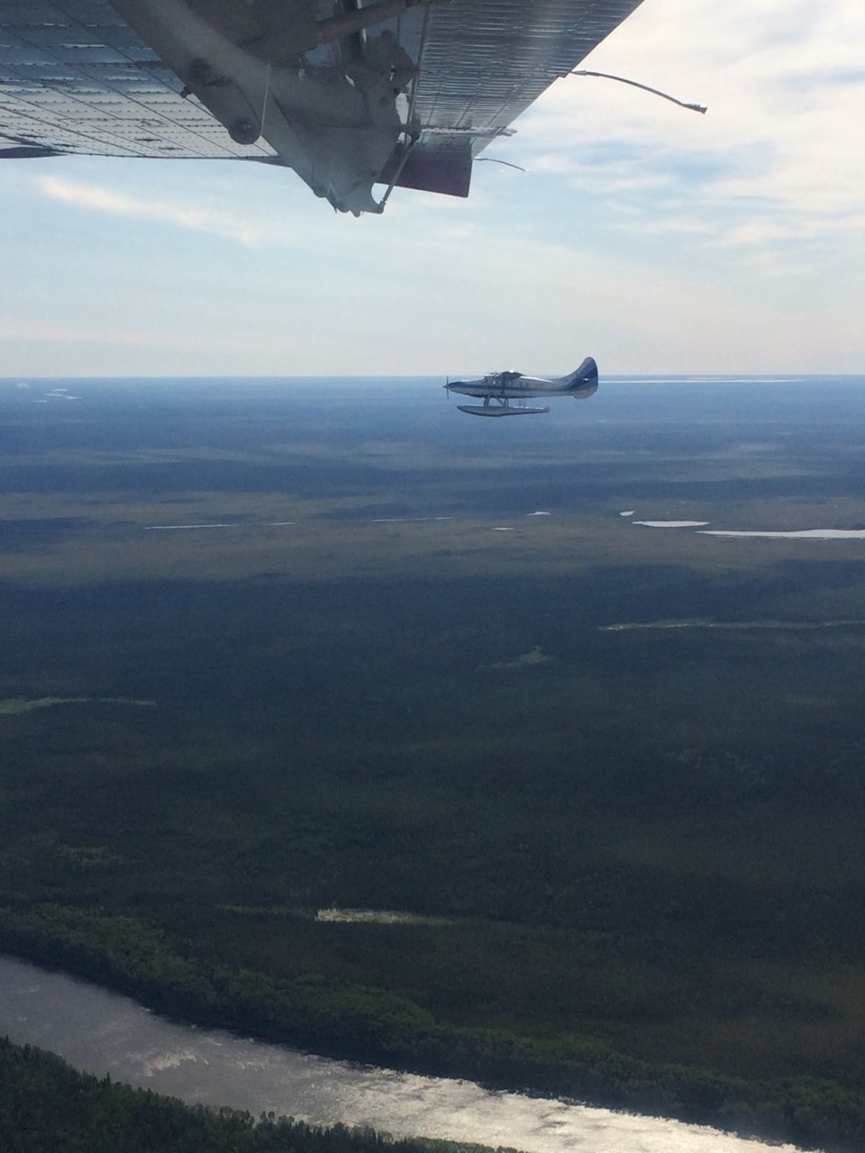James Bay region aerial (Noront Resources photo)