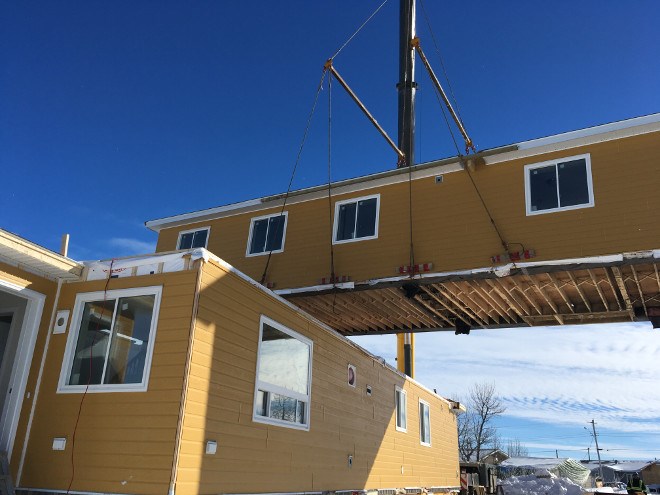 First Nation-owned Tundra Construction employed 50 Kashechewan residents to assemble and fit out 52 modular homes, replacing those damaged in a 2014 flood.