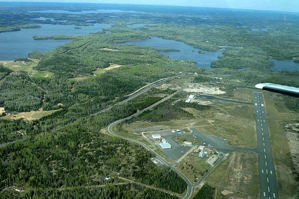 Kenora airport aerial 1