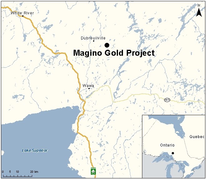 Magino project map