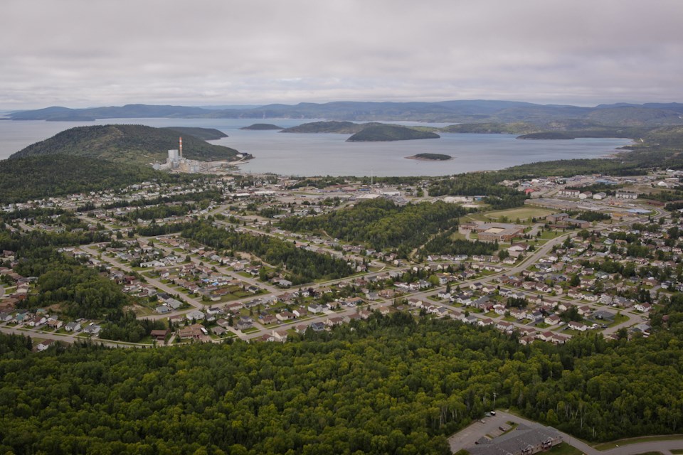 Marathon aerial shot