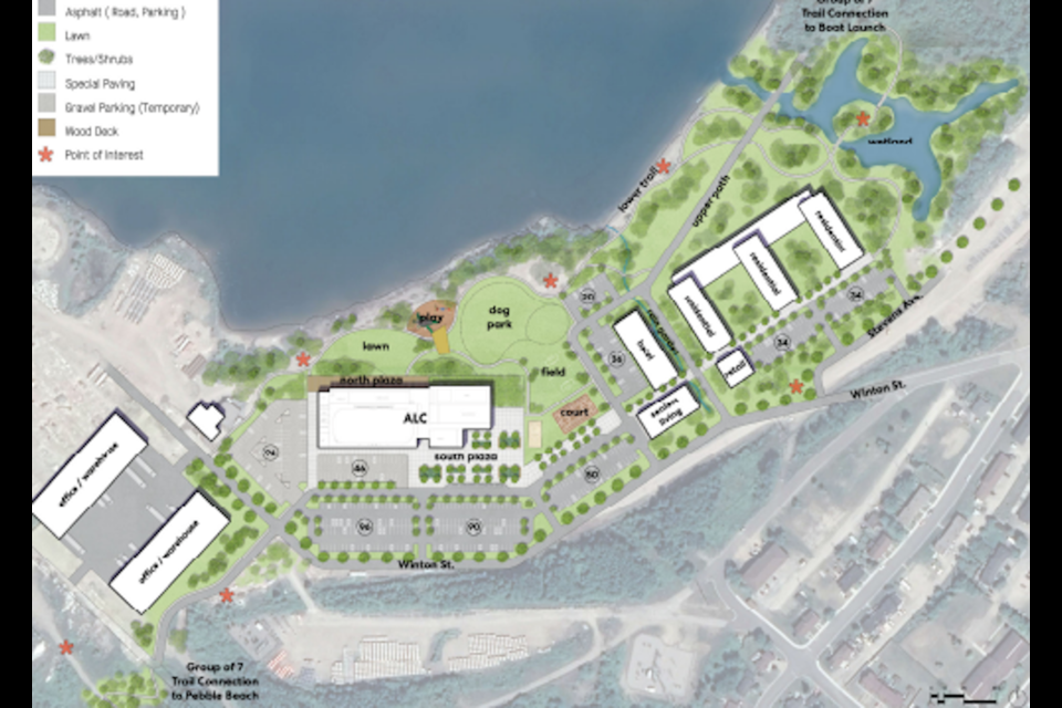 Marathon waterfront site plan conceptual (Supplied)