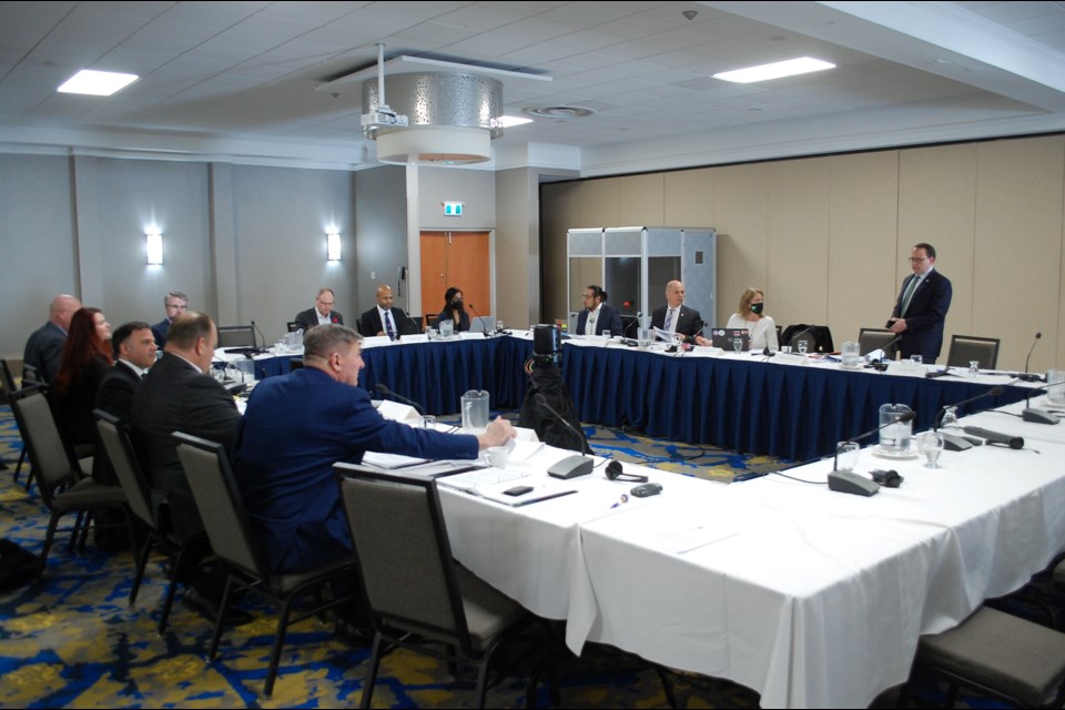 The Standing Committee on the Interior convened in Sudbury, April 6, to hear feedback on Bill 71, the Buildings More Mines Act.                                    