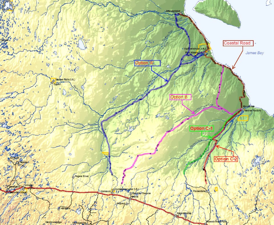 Mushkegowuk allseason road map