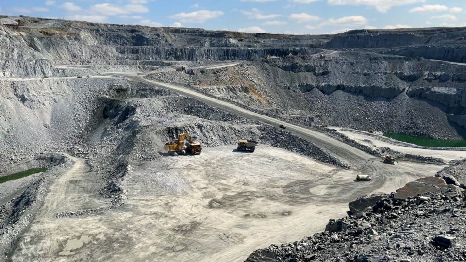 New Gold Rainy River open pit 2