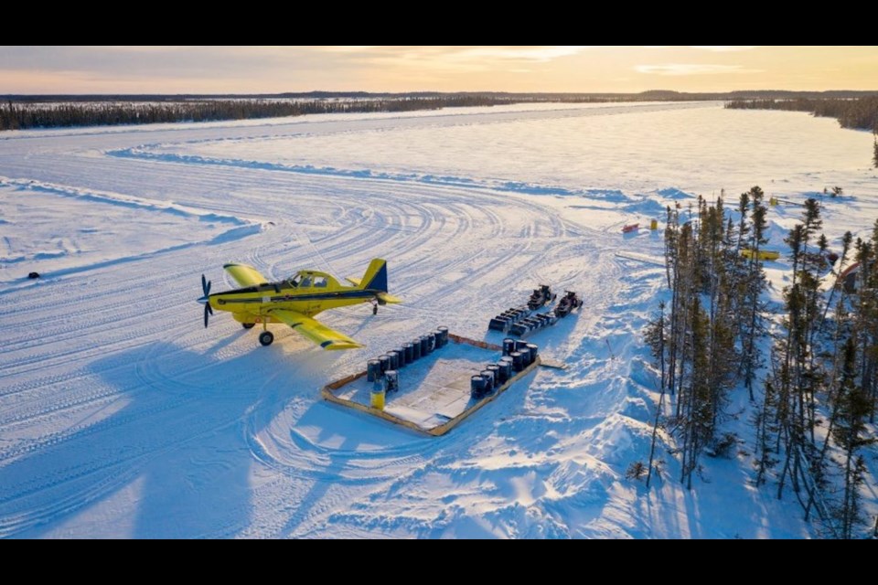 Noront Resources' Esker camp airstrip in the Ring of Fire (Noront photo)
