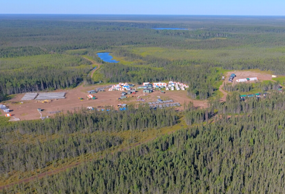 Noront Resources Esker camp aerial (June 2020)