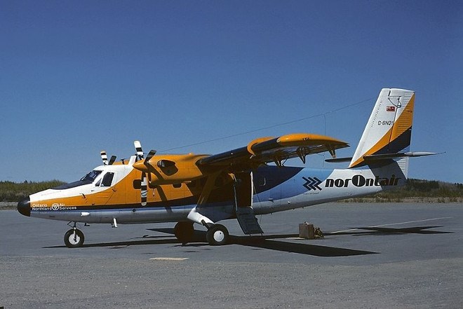 NorOntair De Havilland Twin Otter at Kirkland Lake Airport, 1985 (Alain Rioux)