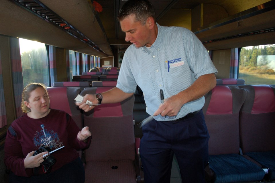 Northlander train conductor (2012)