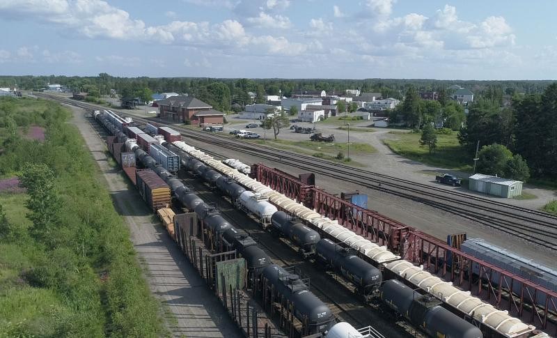 Ontario Northland Englehart yard