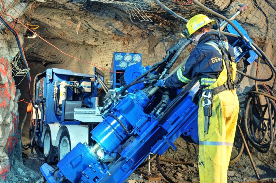 Orbit Garant drilling photo