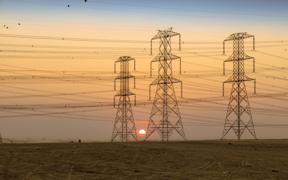 power-line-stock-image