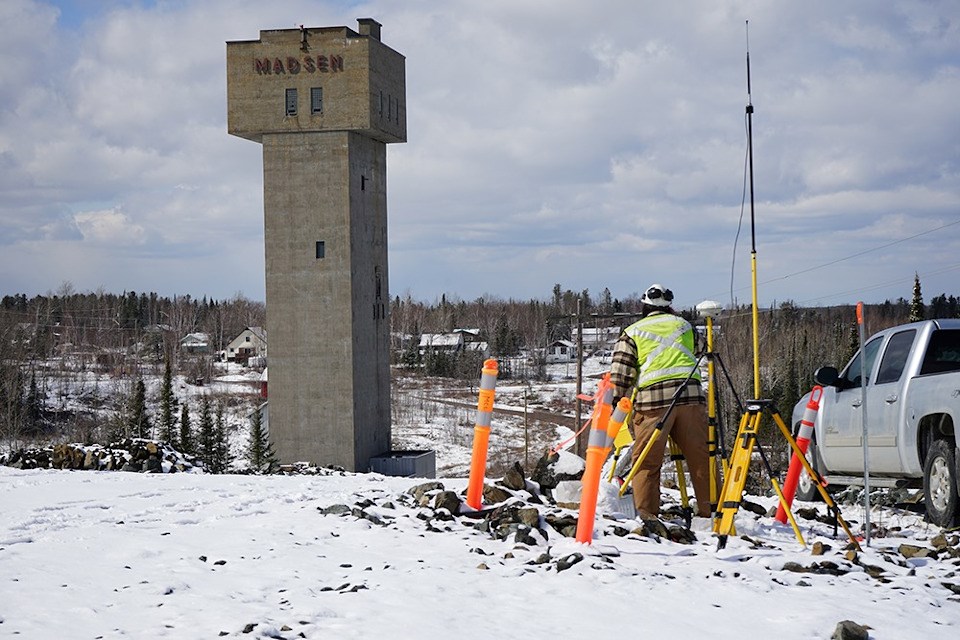 Pure Gold Red Lake surveyor