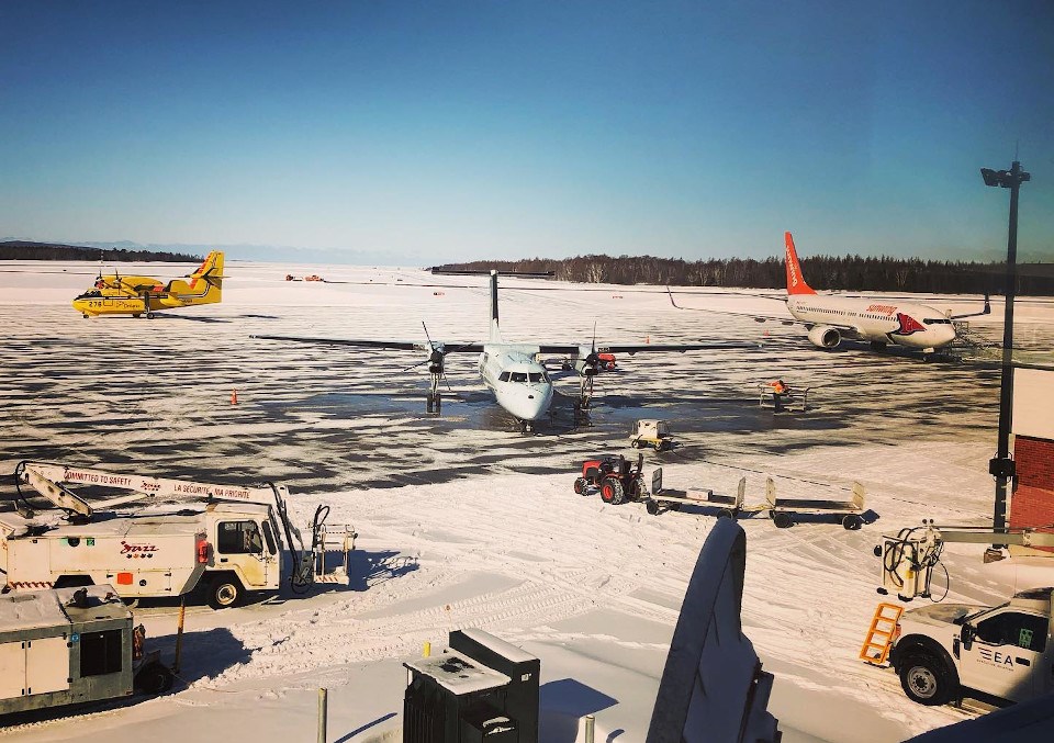 Sault Airport apron 2