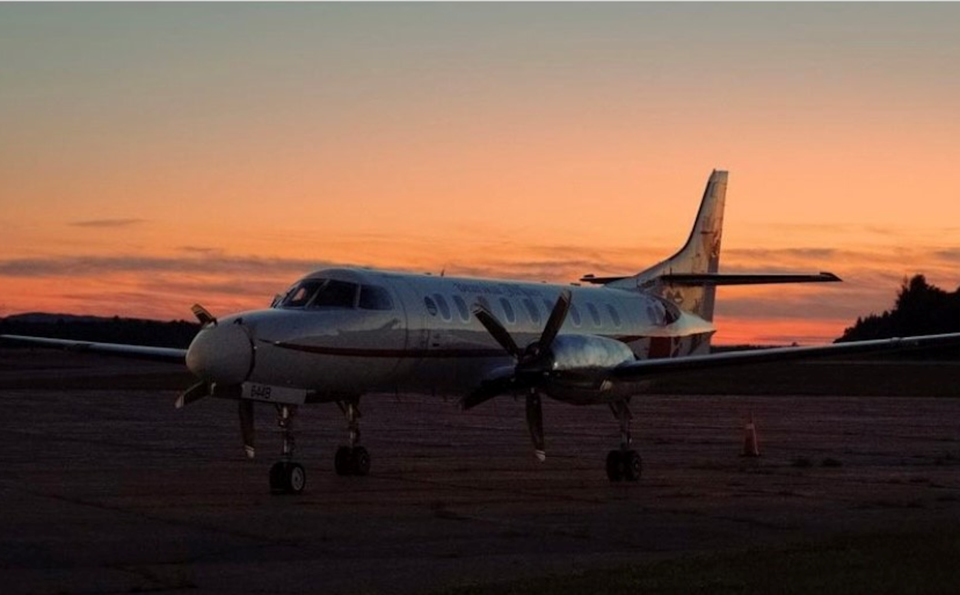 Sault airport Bearskin aircraft 1