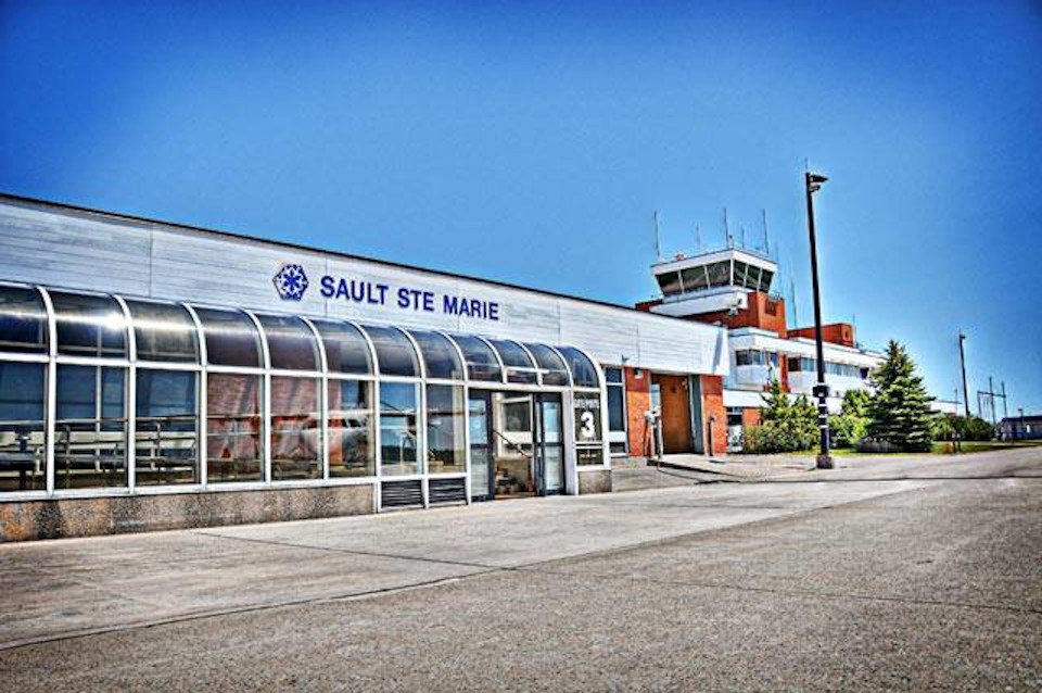 Sault airport terminal building