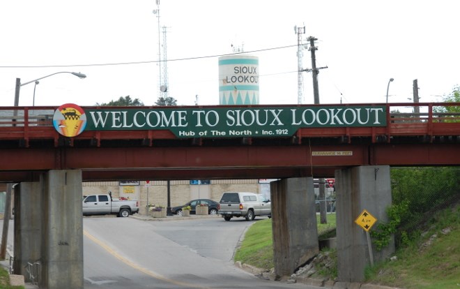 Sioux Lookout entrance