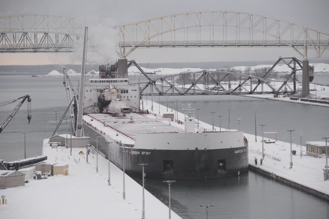 Soo Locks Poe Lock