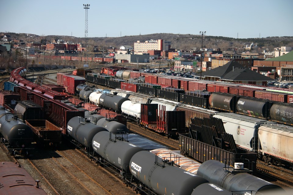 Sudbury rail yard