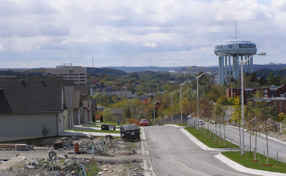 Sudbury subdivision construction