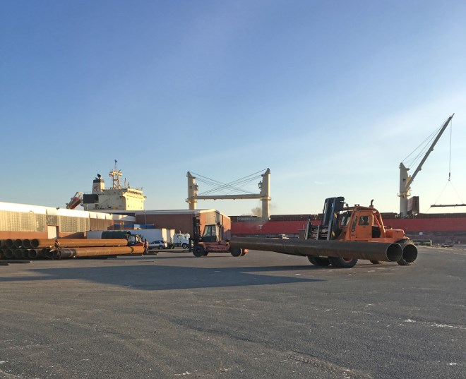 T-Bay port cargo