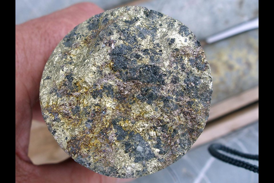 Drill core from Tartisan Nickel's Kenbridge Project near Kenora (Company photo)