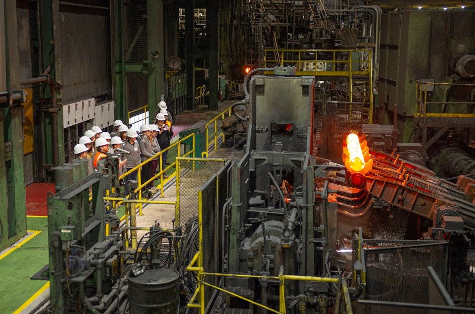 Tenaris Algoma Tubes mill interior