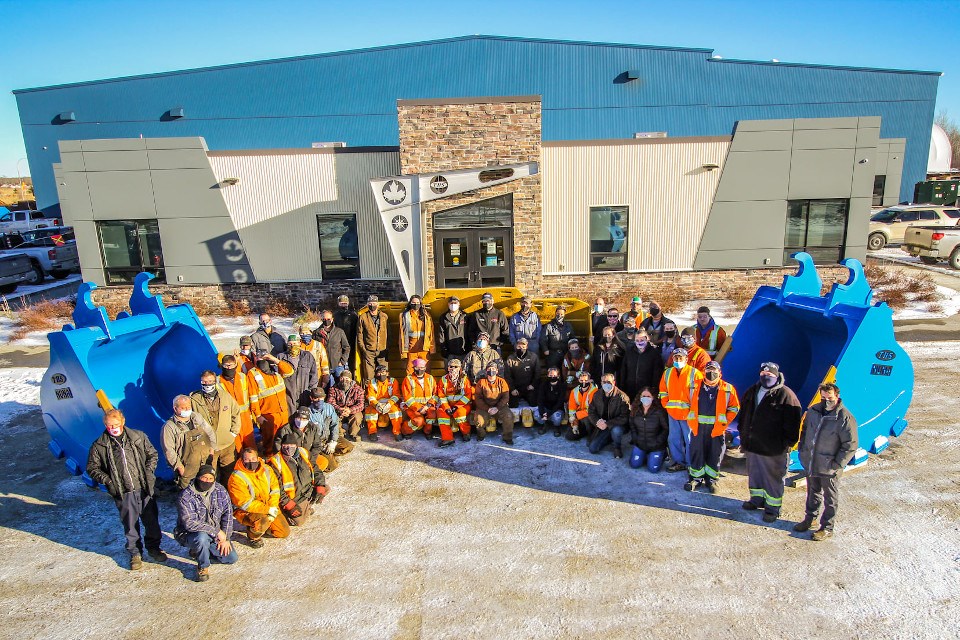 The Bucket Shop building staff photo