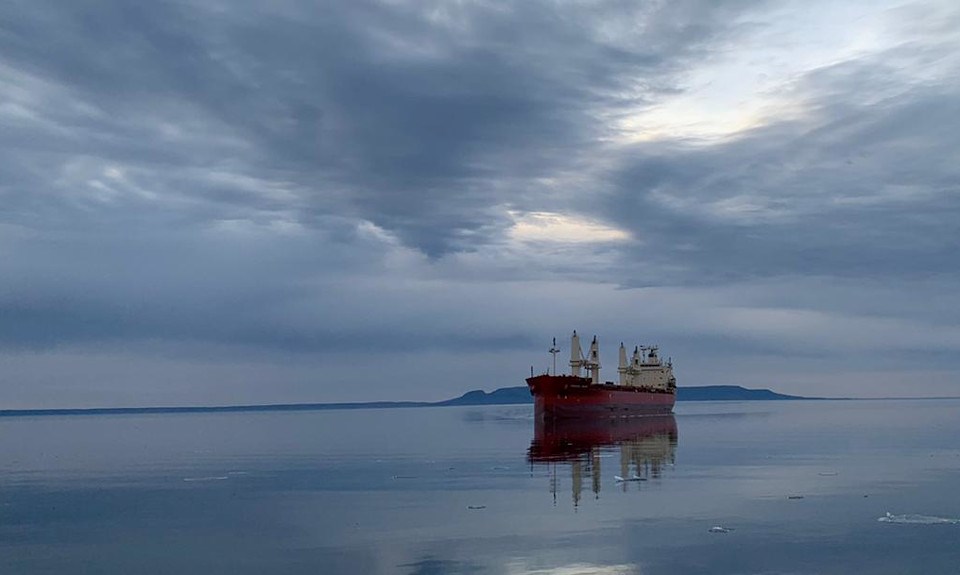 Thunder Bay port freighter