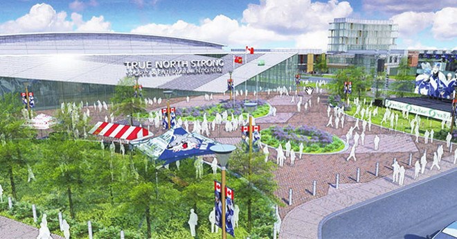 True North Strong Conceptual Drawing